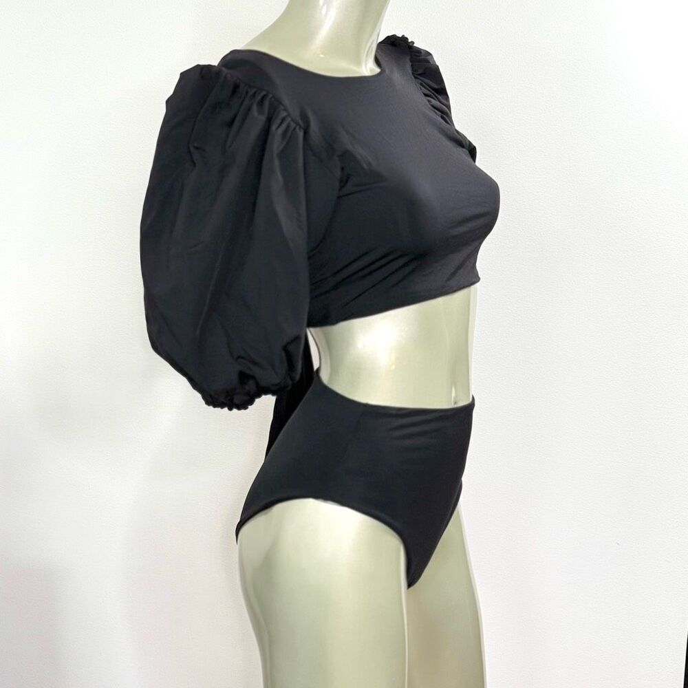 Maygel Coronel Gallega Puff-Sleeve Swimsuit — image 6 of 8